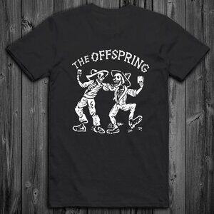 The Offspring Skulls T-Shirt Alternative Punk Rock Band Fan Tee 91